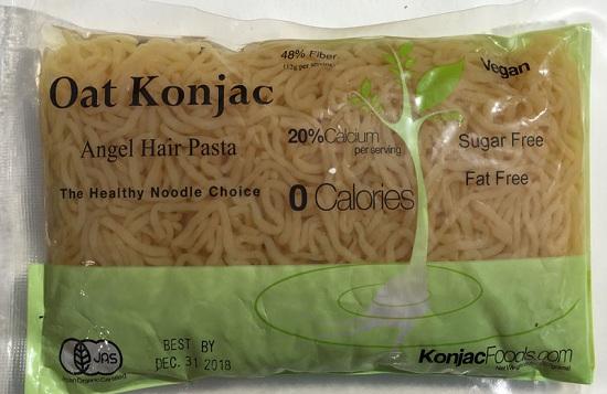 Konjac Shirataki Oat Angel Hair Pasta - 8.8oz ( 24 Bags)