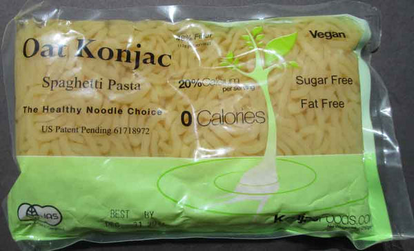 Konjac Shirataki Oat Spaghetti Pasta 8.8oz ( 24 Bags)