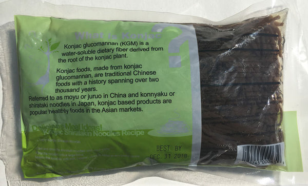Konjac Shirataki Oat Plum Fiber Pasta - Angel Hair 8.8oz (Pack of 24)