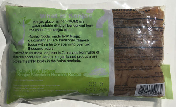 Konjac Shirataki Oat Raspberry Fiber Pasta - Linguine 8.8oz (Pack of 24)