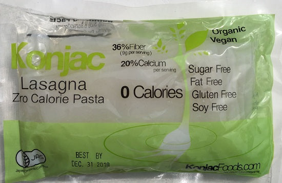 Konjac Shirataki Lasagne Pasta 24 bag 8.8oz