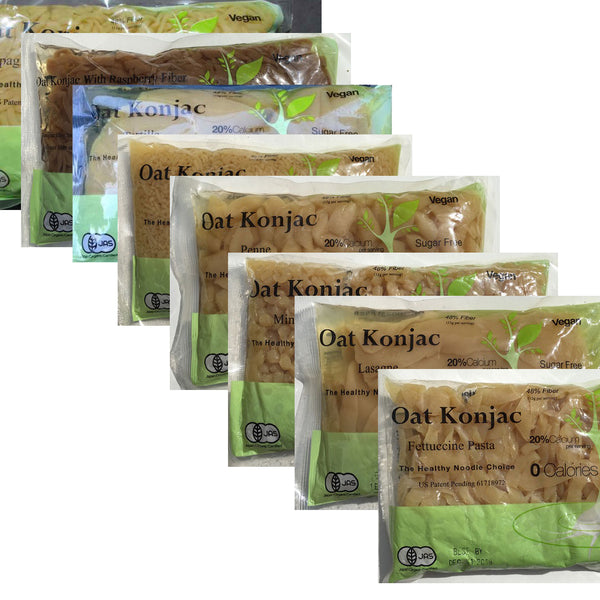 Konjac Shirataki Oat Variety Pack 24 bag (14 different)