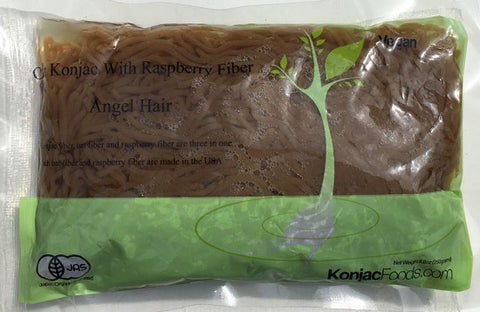 Konjac Shirataki Oat Raspberry Fiber Pasta - Angel Hair 8.8oz (Pack of 24)