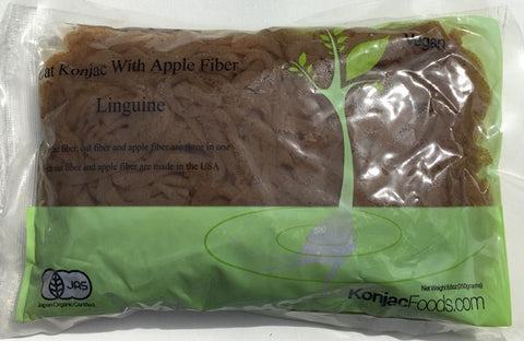 Konjac Shirataki Oat Apple Fiber Pasta - Linguine 8.8oz (Pack of 24)